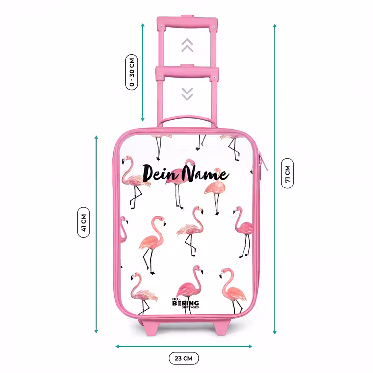 Kinderkoffer Rosa - Flamingo-Party — 7