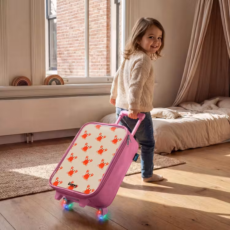 Kinderkoffer Rosa - Krabbenproblem — 2