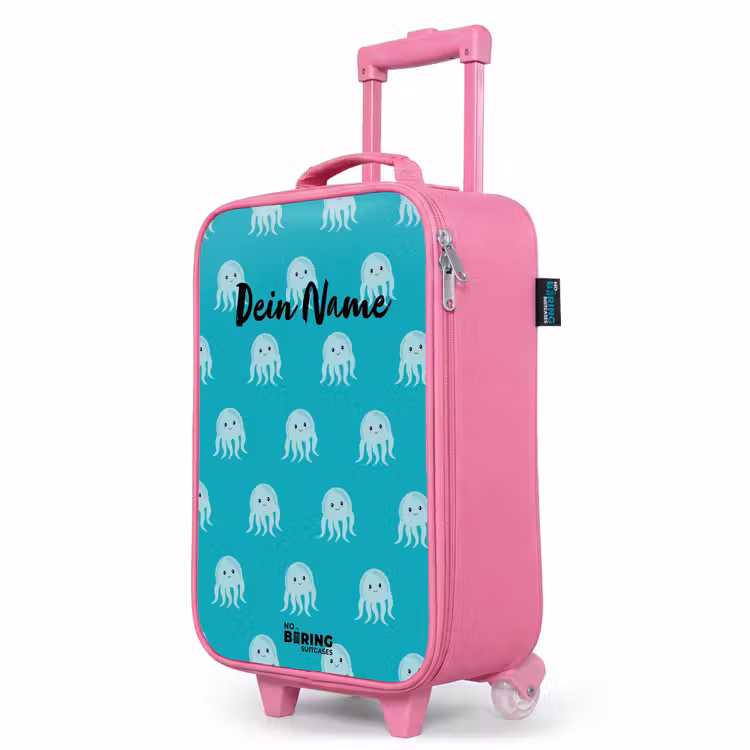 Kinderkoffer Rosa - Niedliche Qualle — 8