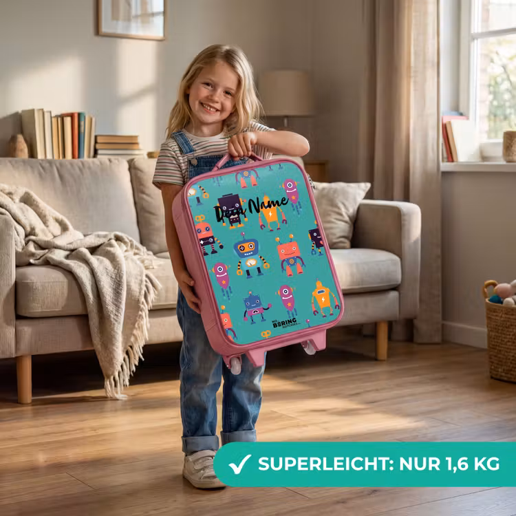 Kinderkoffer Rosa - Robo-Rave — 3