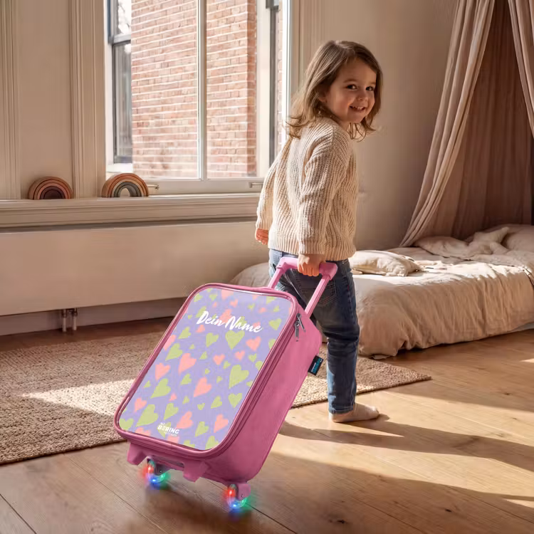 Kinderkoffer Rosa - Schöner Flieder — 2