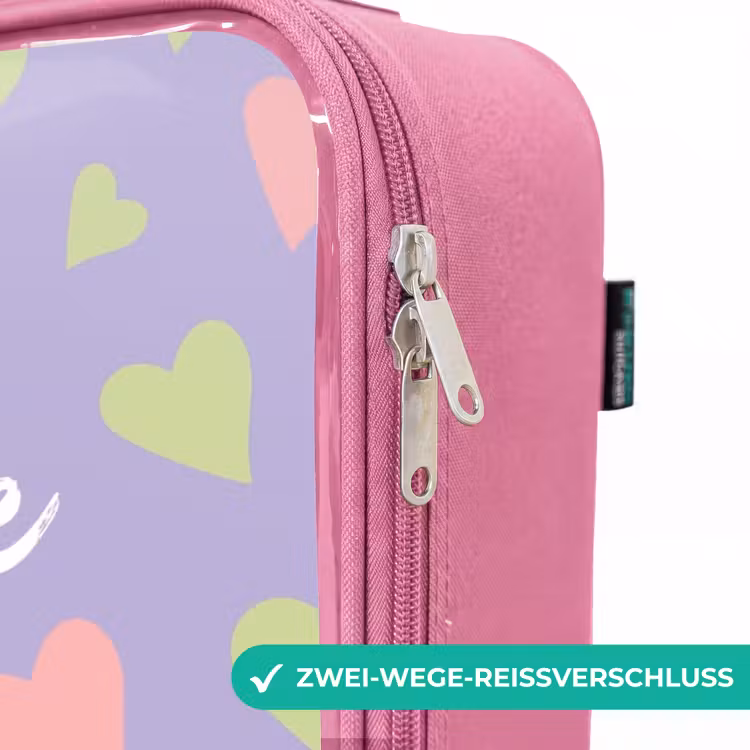 Kinderkoffer Rosa - Schöner Flieder — 5