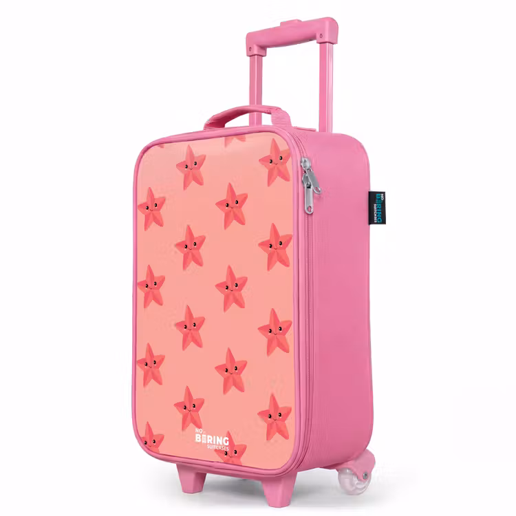 Kinderkoffer Rosa - Seestern-Sandsturm — 8
