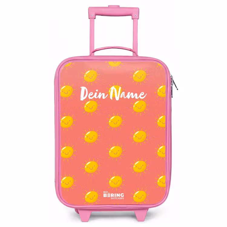 Kinderkoffer Rosa - Sonnige Lage Koralle — 1