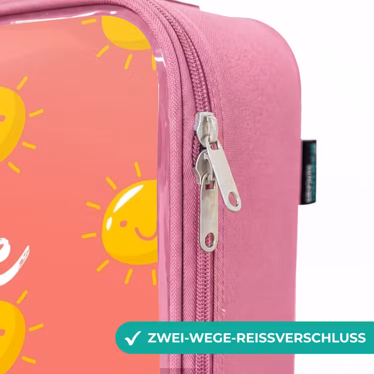 Kinderkoffer Rosa - Sonnige Lage Koralle — 5