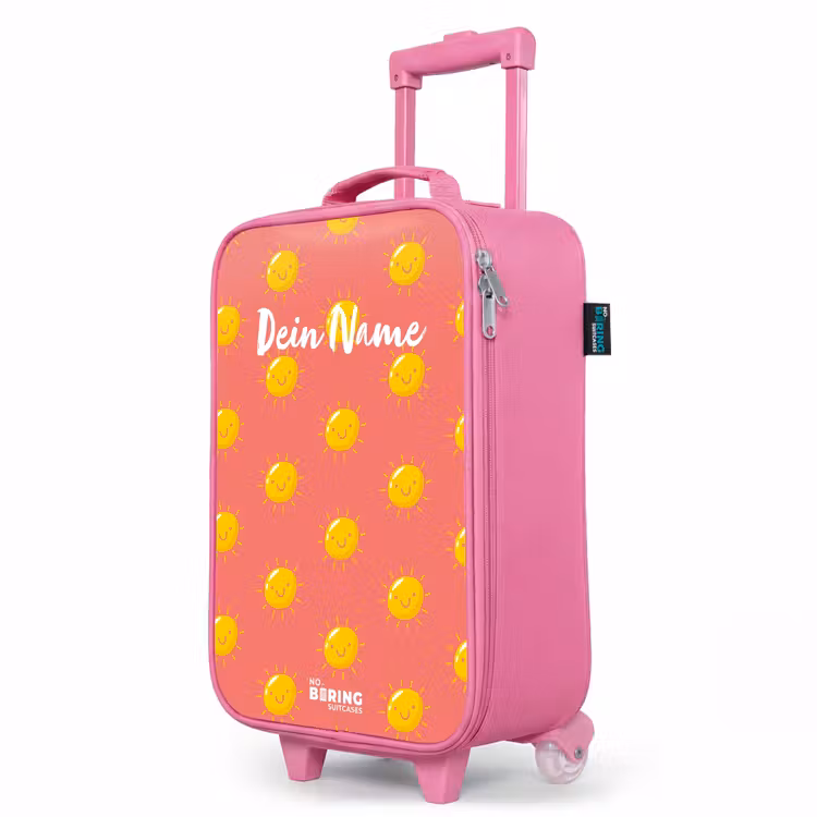 Kinderkoffer Rosa - Sonnige Lage Koralle — 8