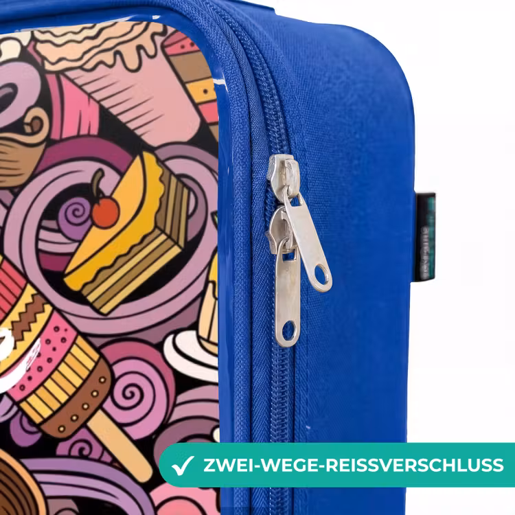 Kinderkoffer Blau - Süße Überraschungen — 5