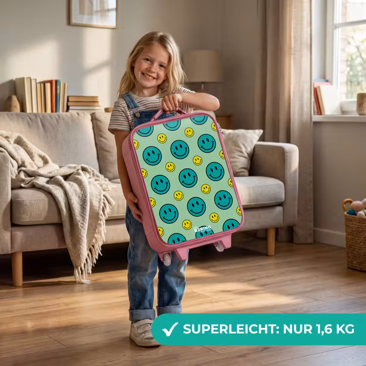 Kinderkoffer Rosa - Alles lächelt grün — 3