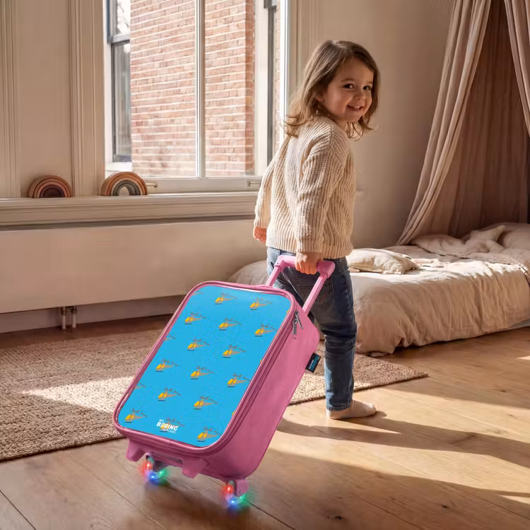 Kinderkoffer Rosa - Hubschrauber-Aufregung — 2