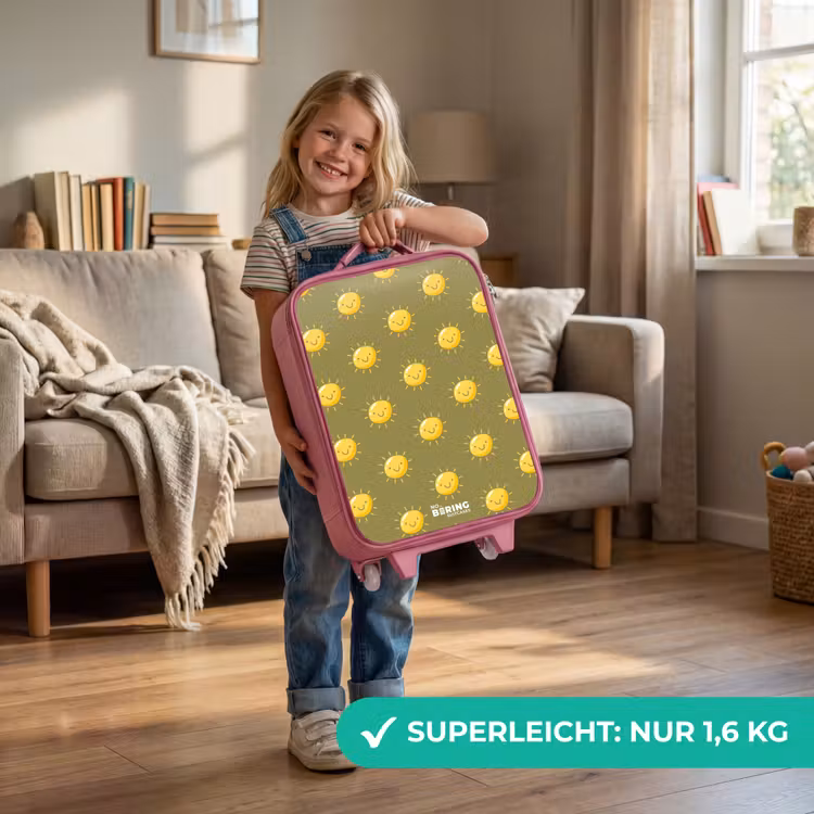 Kinderkoffer Rosa - Sonnige Lage Oliven — 3