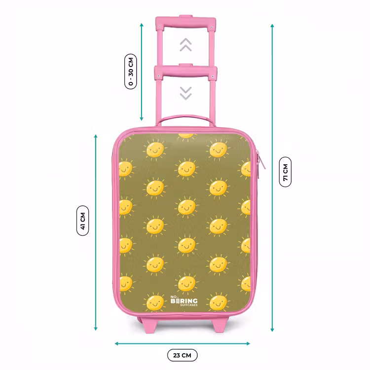 Kinderkoffer Rosa - Sonnige Lage Oliven — 7