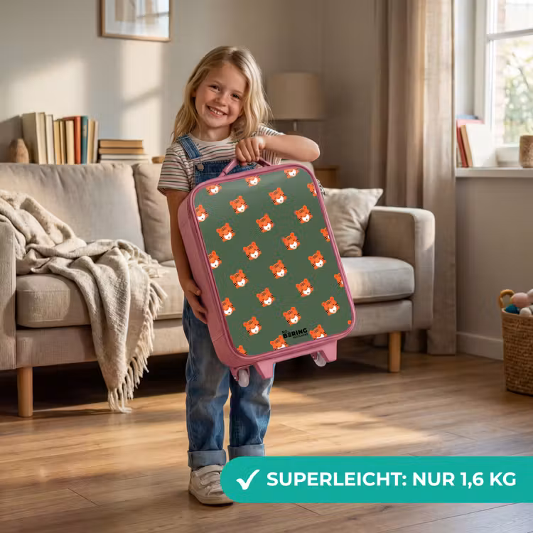 Kinderkoffer Rosa - Tiger-Turbulenzen — 3