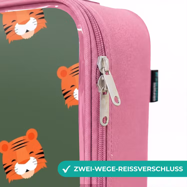 Kinderkoffer Rosa - Tiger-Turbulenzen — 5