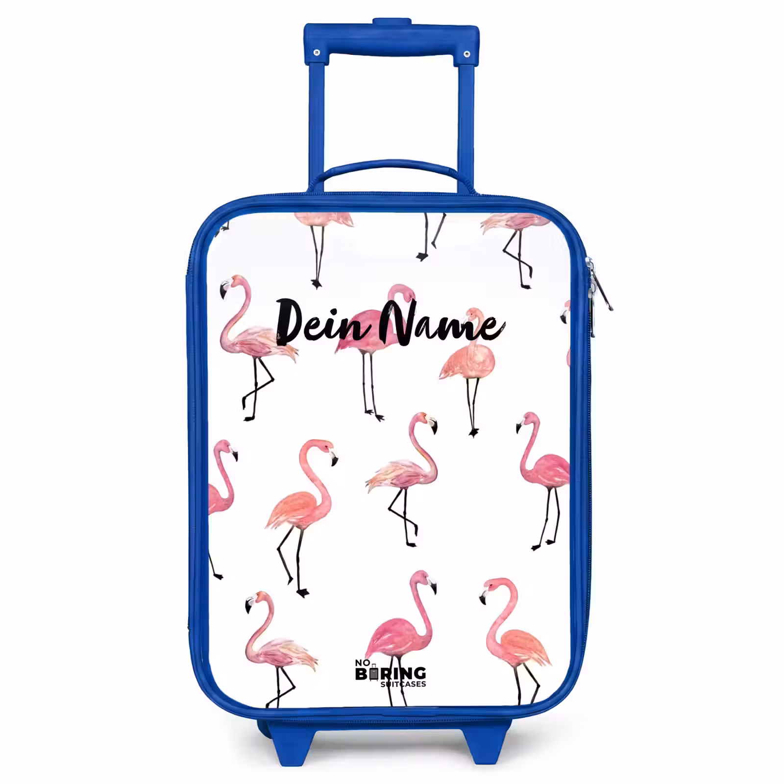Kinderkoffer Blau - Flamingo-Party — 1