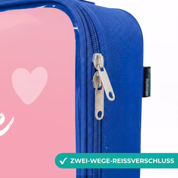 Kinderkoffer Blau - Herzschlag — 5