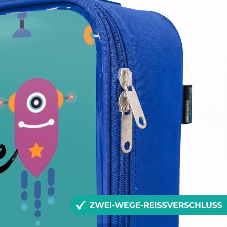 Kinderkoffer Blau - Robo-Rave — 5