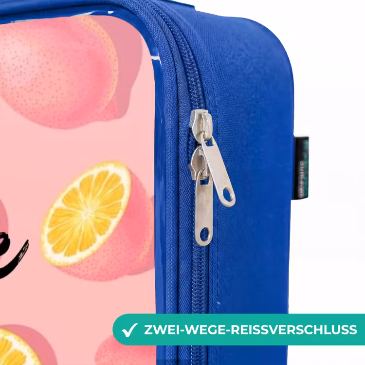 Kinderkoffer Blau - Rosa Limoncello — 5