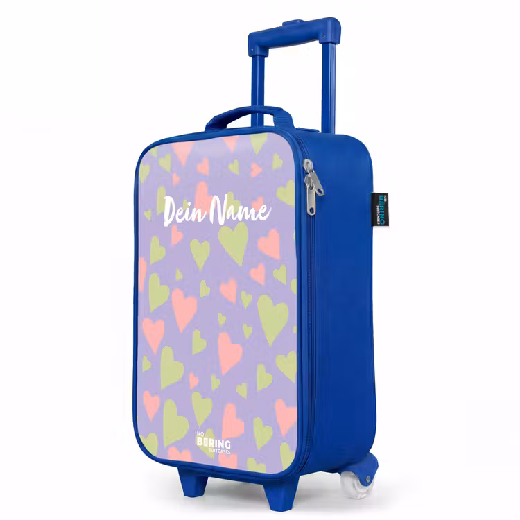 Kinderkoffer Blau - Schöner Flieder — 8