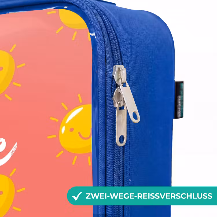 Kinderkoffer Blau - Sonnige Lage Koralle — 5