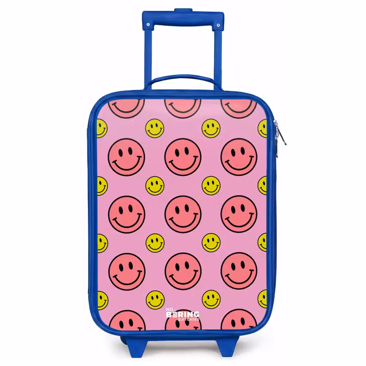 Kinderkoffer Blau - Alles lächelt rosa — 1