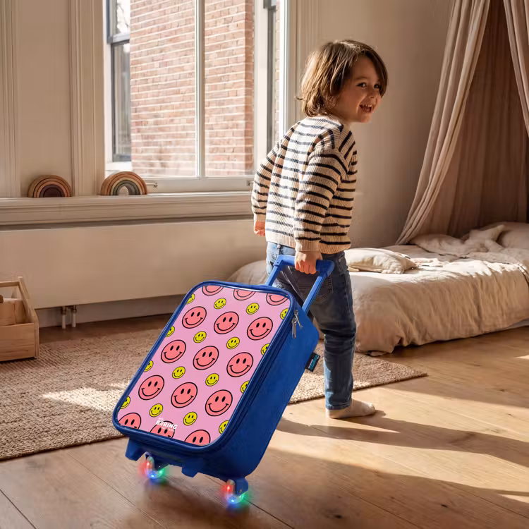 Kinderkoffer Blau - Alles lächelt rosa — 2