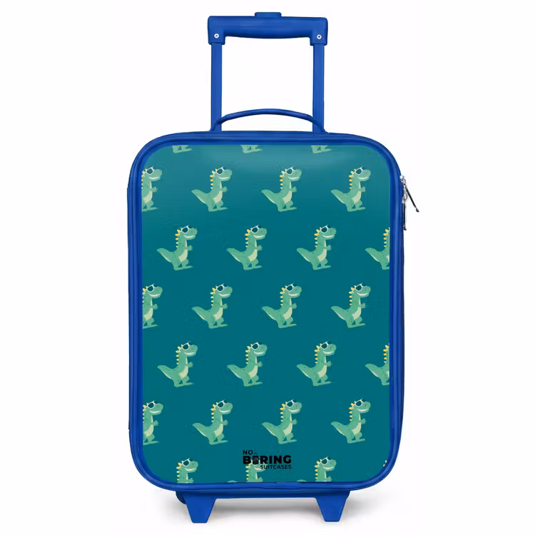 Kinderkoffer Blau - Angaben zum Tyranosaurus — 1