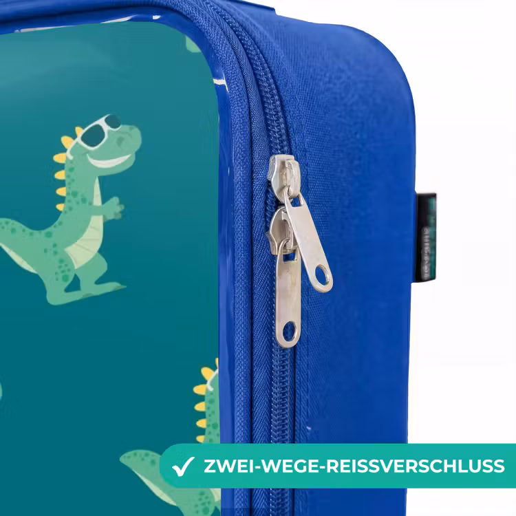 Kinderkoffer Blau - Angaben zum Tyranosaurus — 5