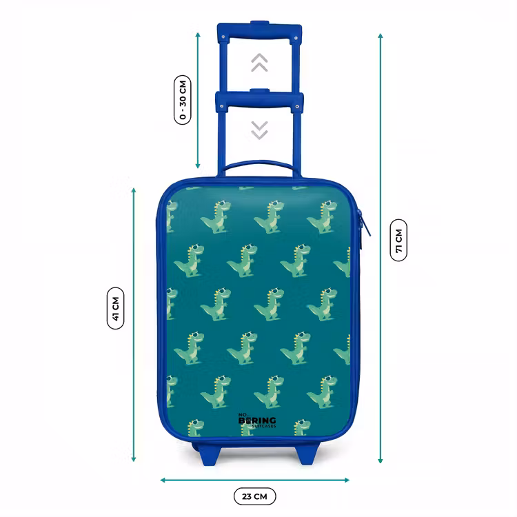 Kinderkoffer Blau - Angaben zum Tyranosaurus — 7