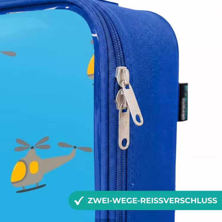 Kinderkoffer Blau - Hubschrauber-Aufregung — 5