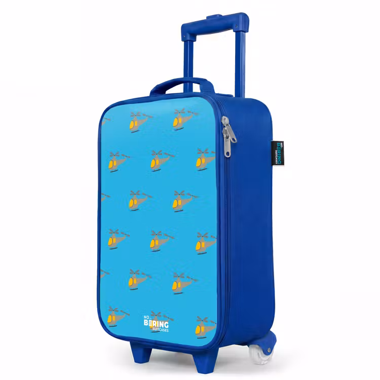 Kinderkoffer Blau - Hubschrauber-Aufregung — 8
