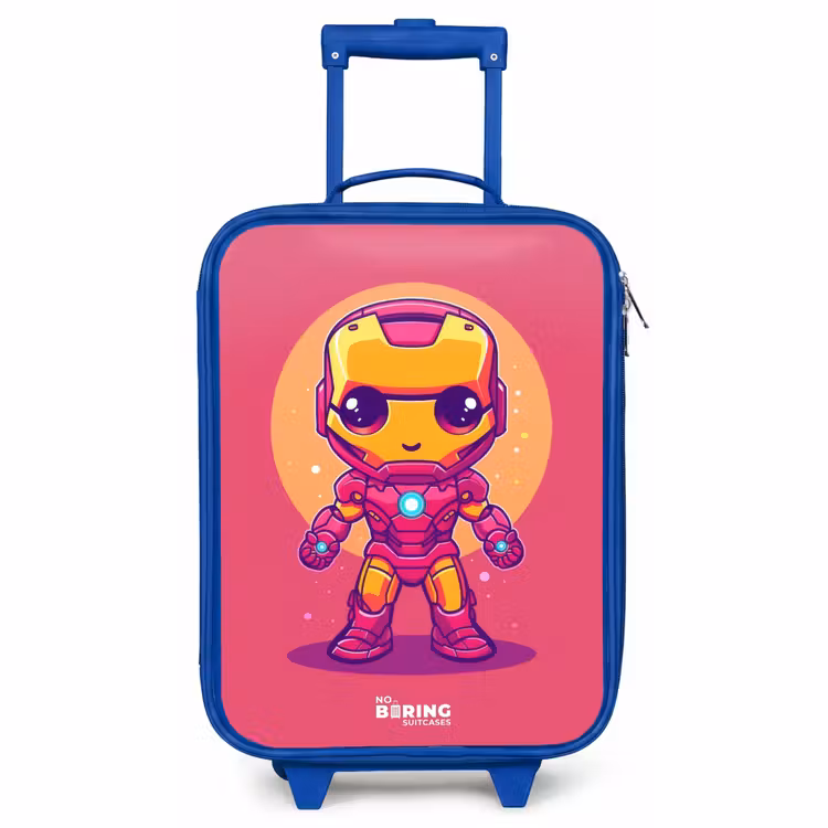 Kinderkoffer Blau - Rosa Ranger — 1