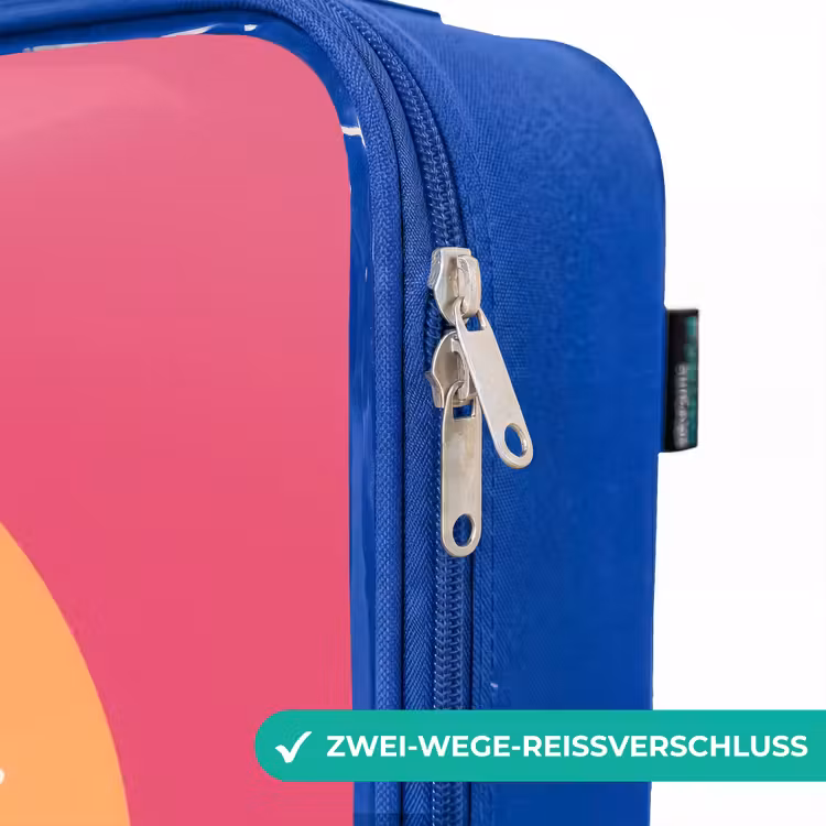Kinderkoffer Blau - Rosa Ranger — 5