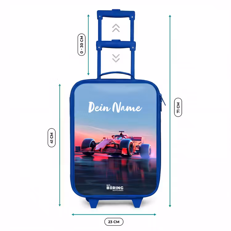 Kinderkoffer Blau - Roter Renner — 7
