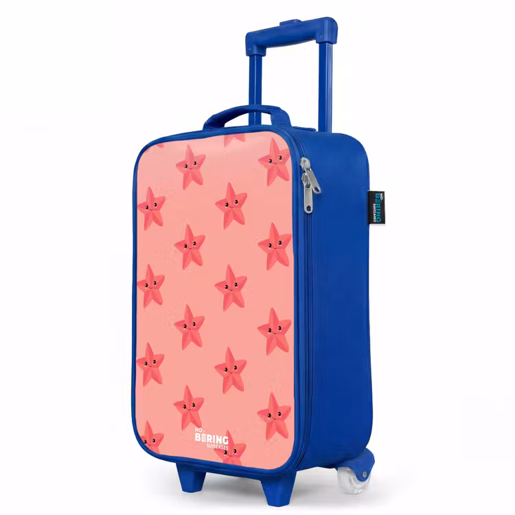 Kinderkoffer Blau - Seestern-Sandsturm — 8