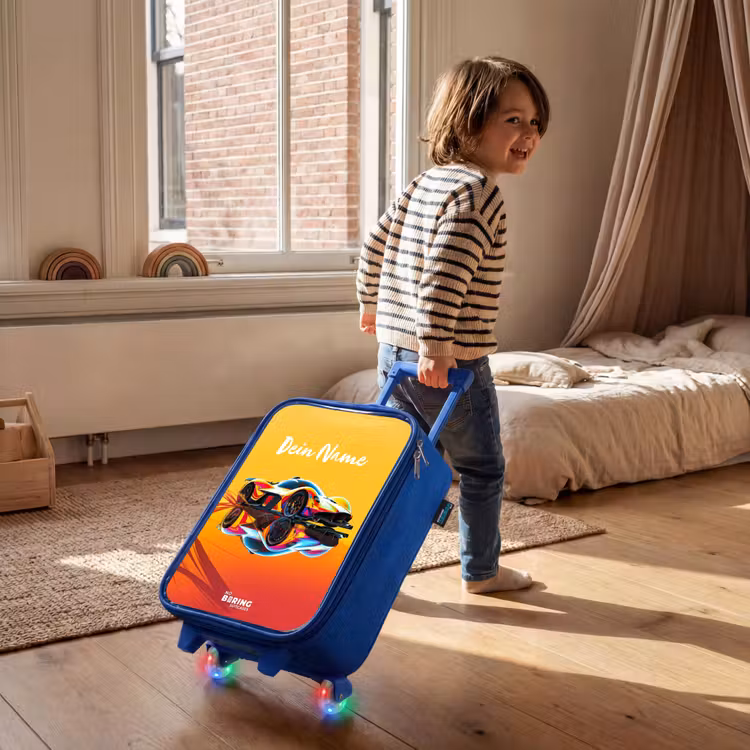 Kinderkoffer Blau - Sonnenstrahl-Sprinter — 2