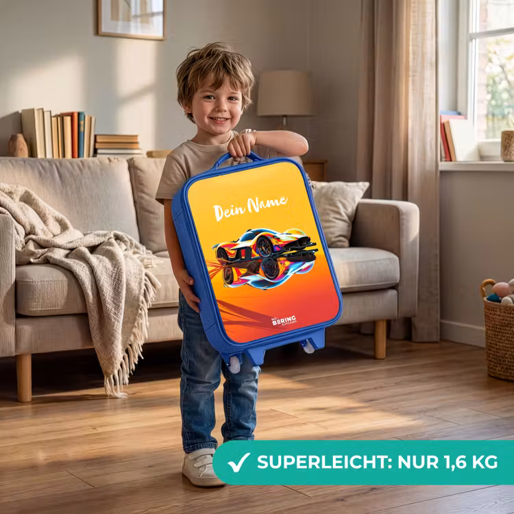 Kinderkoffer Blau - Sonnenstrahl-Sprinter — 3