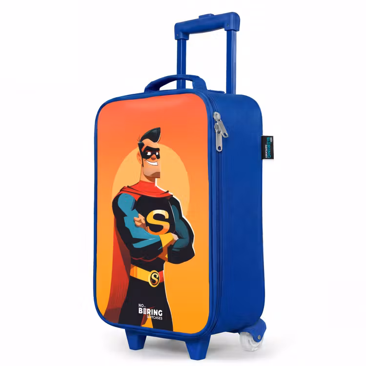 Kinderkoffer Blau - Sonnige Superheldin — 8