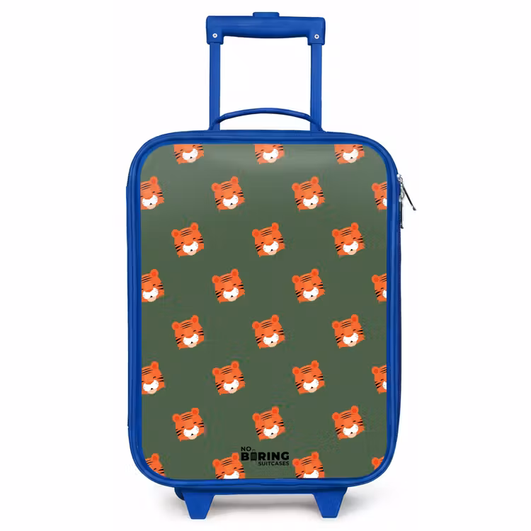 Kinderkoffer Blau - Tiger-Turbulenzen — 1