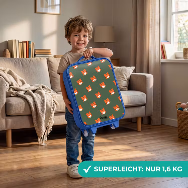 Kinderkoffer Blau - Tiger-Turbulenzen — 3