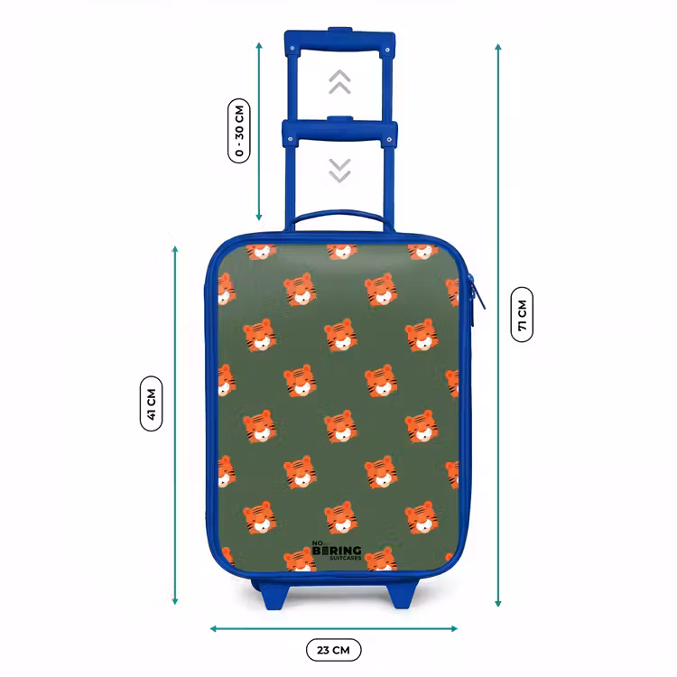 Kinderkoffer Blau - Tiger-Turbulenzen — 7