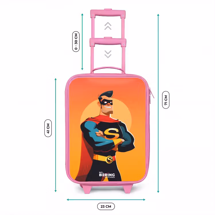 Kinderkoffer Rosa - Sonnige Superheldin — 7