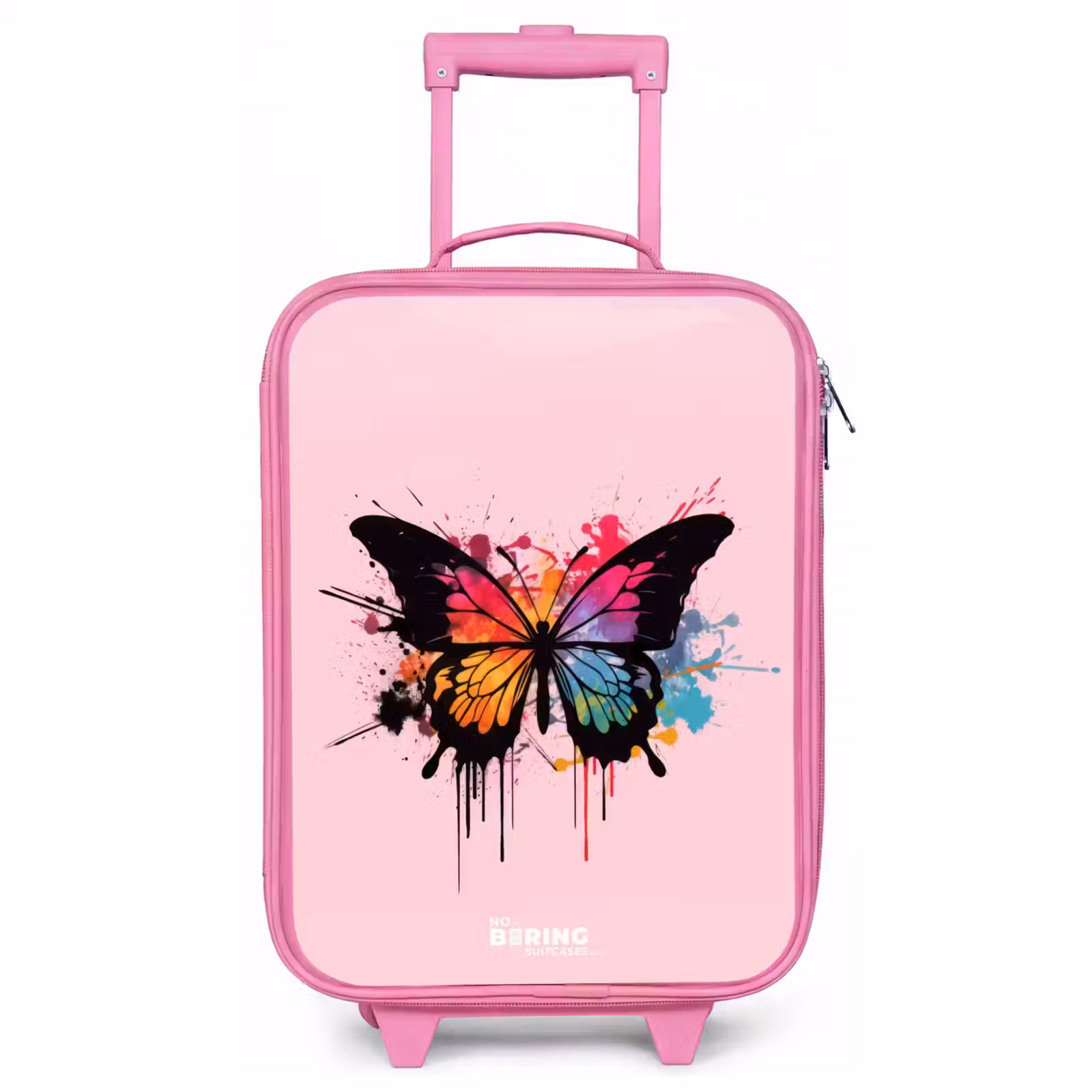 Kinderkoffer Rosa - Schmetterling malen — 1