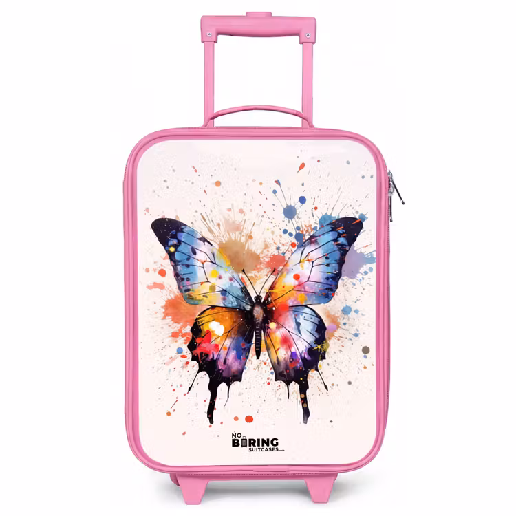 Kinderkoffer Rosa - Schmetterlingsexplosion — 1