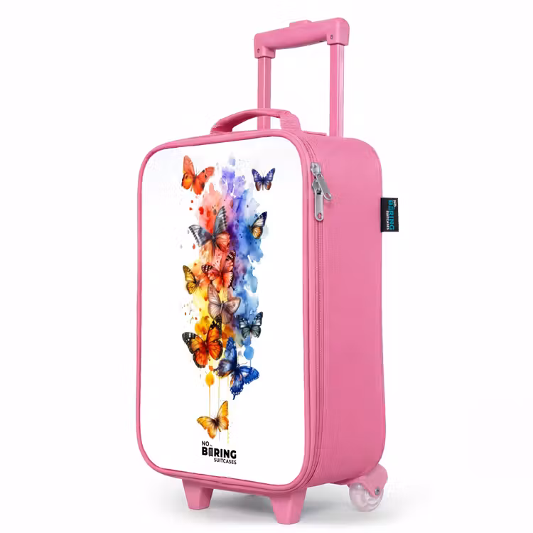 Kinderkoffer Rosa - Schmetterlingsschwarm — 8