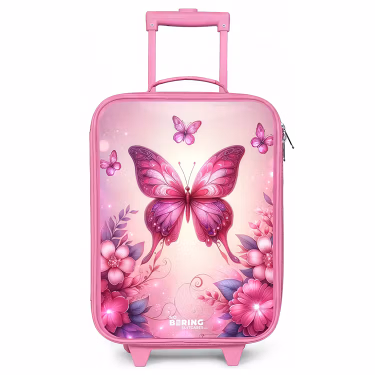 Kinderkoffer Rosa - Schmetterlingstal — 1