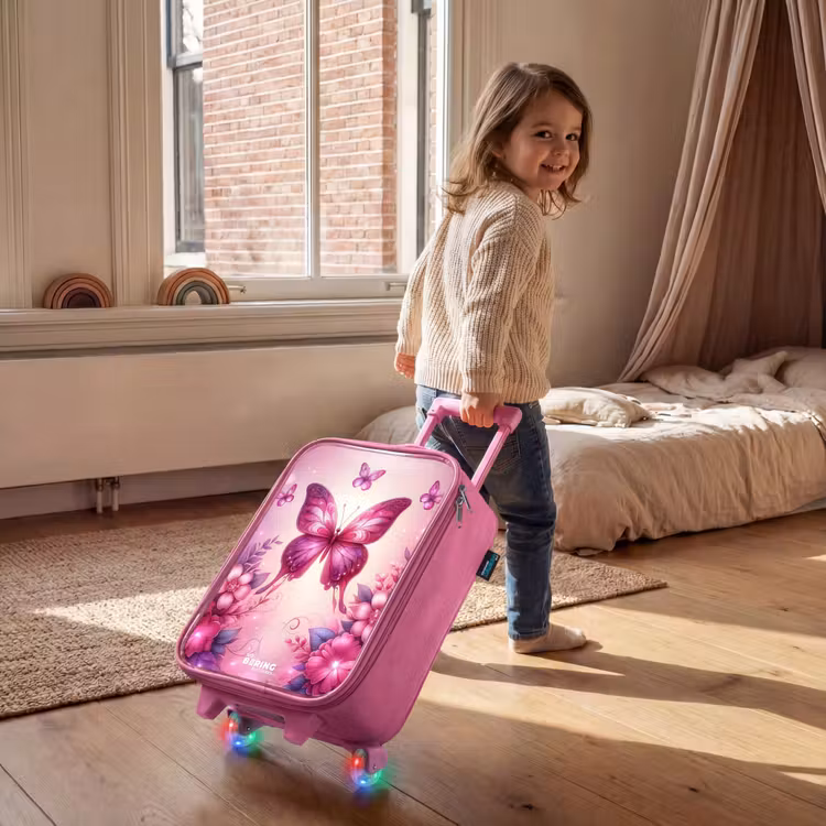Kinderkoffer Rosa - Schmetterlingstal — 2