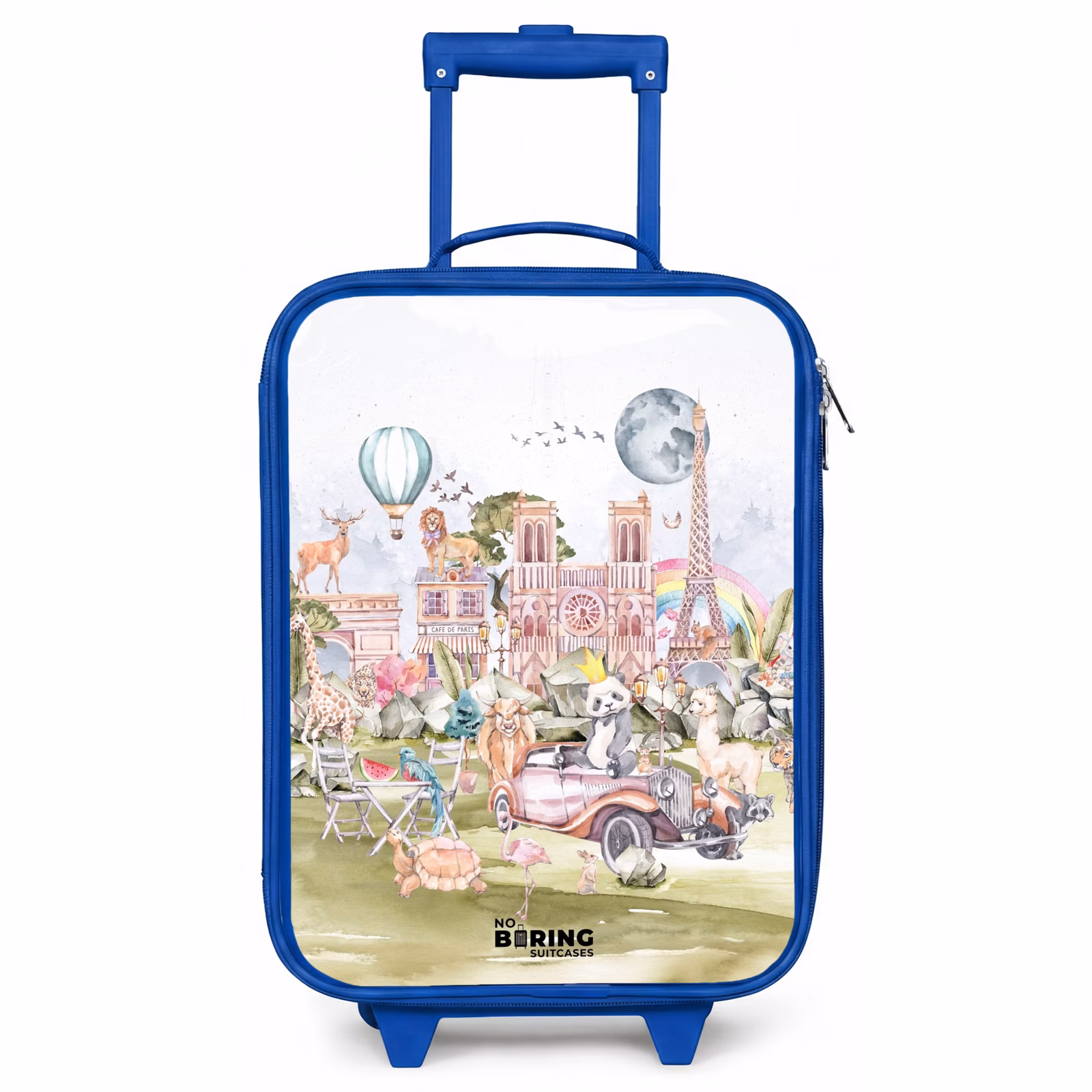 Kinderkoffer Blau - Tierische Fantasiestadt — 1