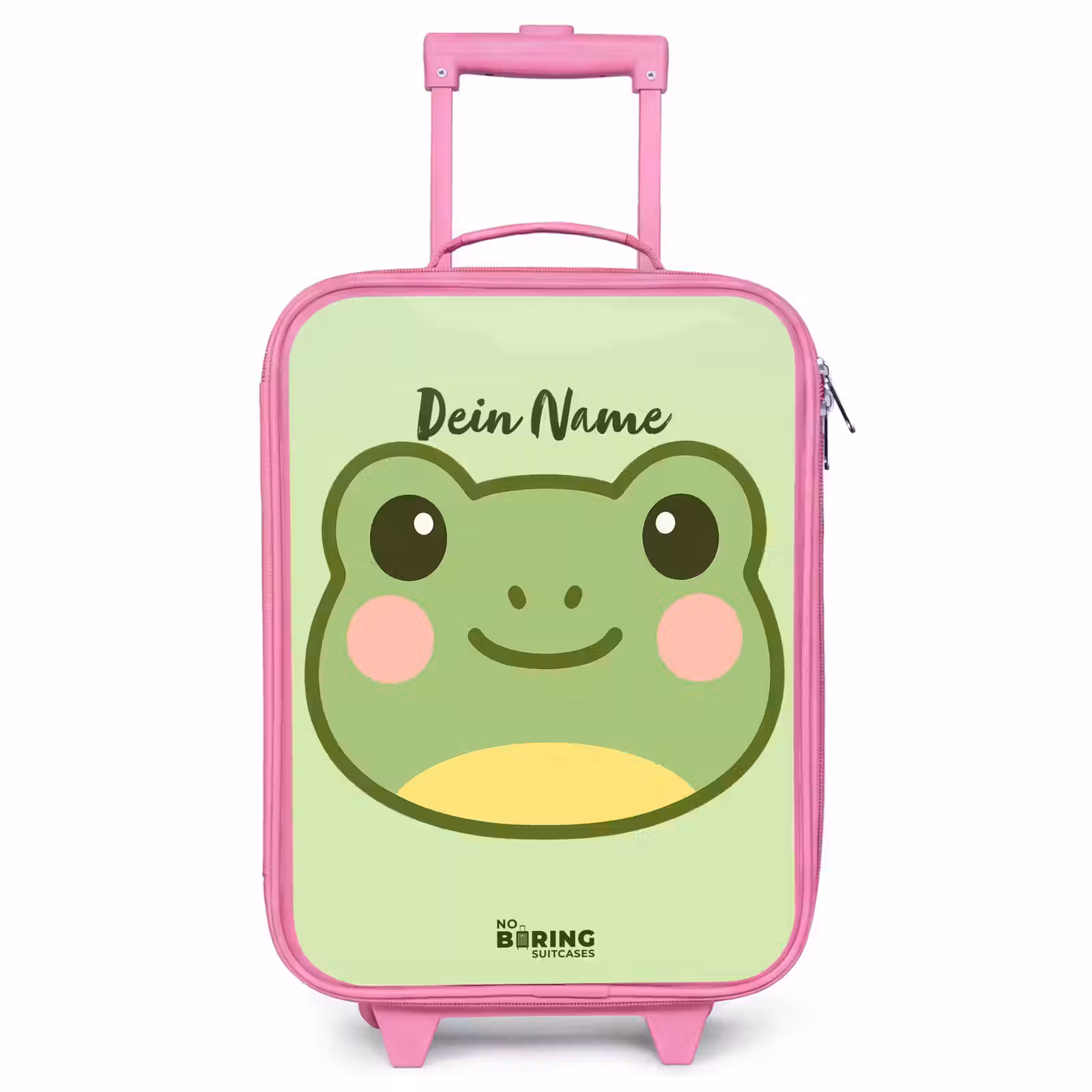 Kinderkoffer Rosa - Kawai - Frosch - Grün — 1