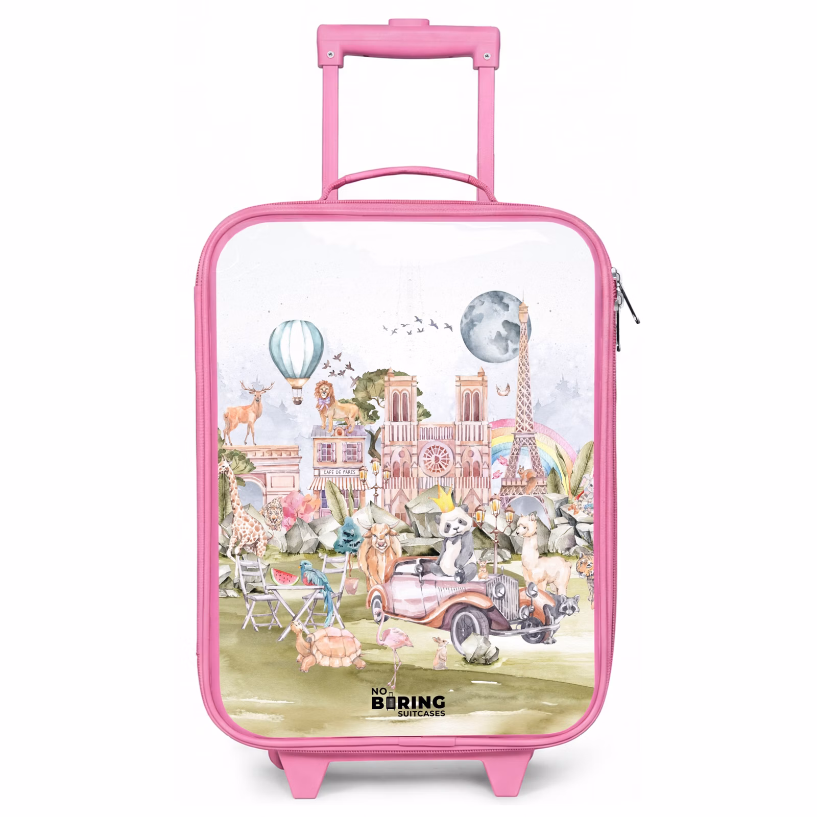 Kinderkoffer Rosa - Tierische Fantasiestadt — 1