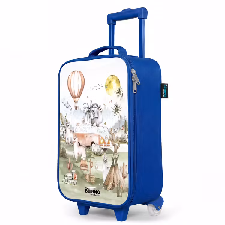 Kinderkoffer Blau - Abenteuer Alpaka — 8